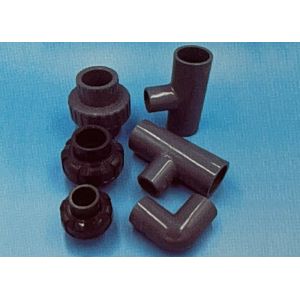 ISO Certification Electroplating Accessories PVC 3 Way Elbow