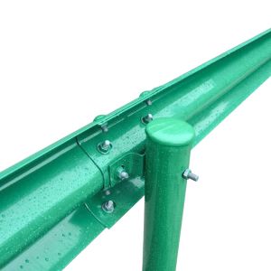 Outdoor Security W-beam Thermal Spray Highway Guardrail Bracket with W-beam