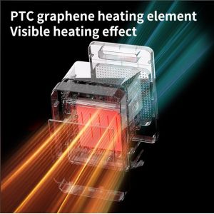 Fast Heating Household Indoor 1500W Portable Electric Space Heater with