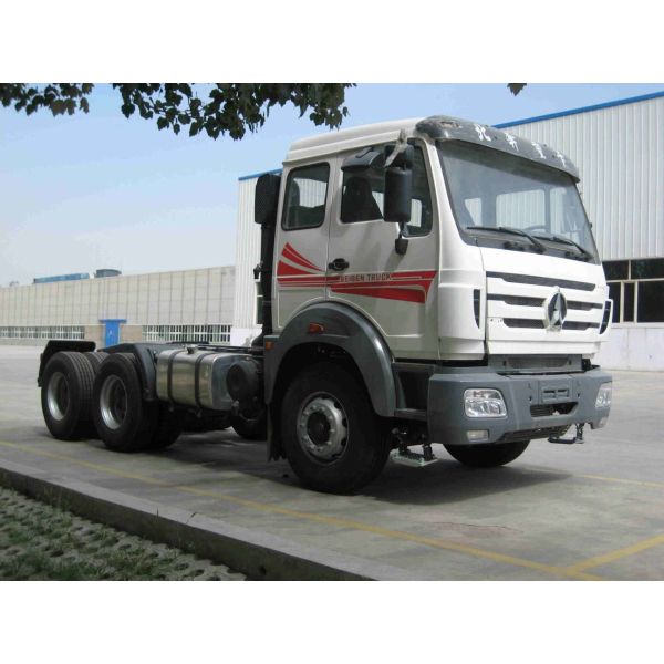 Buy Powerstar truck head Beiben 2638 380hp 10 wheel tractor truck at wholesale prices