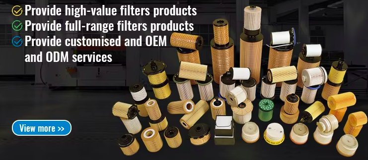 Auto Oil Filter Element 1012100RAAA Replacement For ISUZU LINGTUO 2.5T