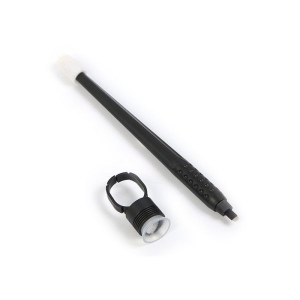 Buy Medical Packing Disposable Microblading Pen With Sponge And Sponge Cup at wholesale prices