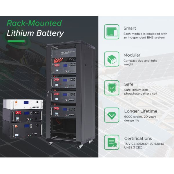 LiFePO4 Lithium Battery OEM ODM 48V 100AH 20KW 25KW 30KW 50KW Rechargeable Energy Storage System