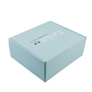 Quality Pantone Color White E Flute Corrugated Cardboard Shipping Boxes For Gifts for sale