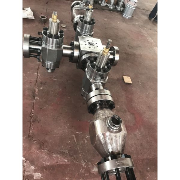 3 1/16" X 10000psi Wellhead Manifold For Oil Well Flow Control Equipment
