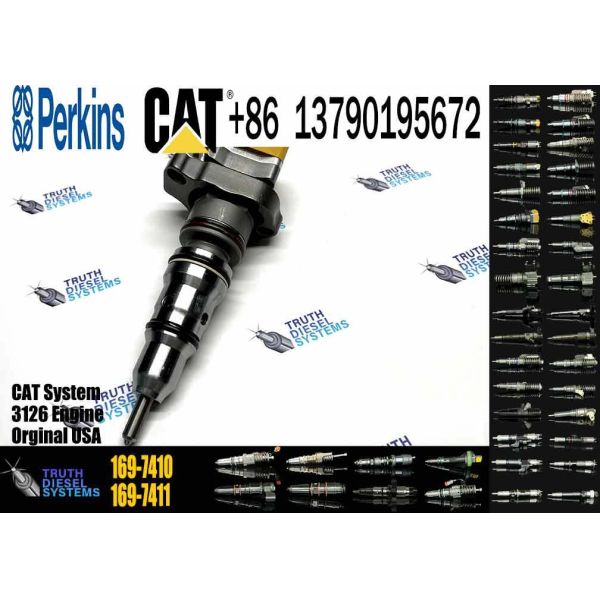 Cat 3126B Engine Common Rail Injector 1697410 diesel Fuel Injector 169-7410 0R-9350 0R9350 10R-9239 10R9239 for Caterpillar
