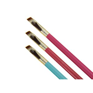 Synthetic Hair Angled Eye Brow Brush / Eyeshadow Makeup Brushes
