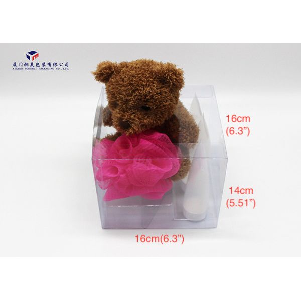 Bath Gift Set Clear PVC Packaging Boxes Not Easily Deformed Premium Quality