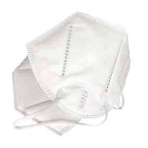 Disposable Kn95 Non Woven Fold Face Mask 5 Layers Daily Use CE / FDA