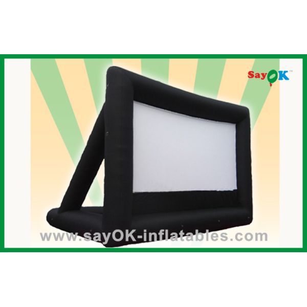 Inflatable Backyard Movie Screen Mediul Size Inflatable Movie Screen ,
