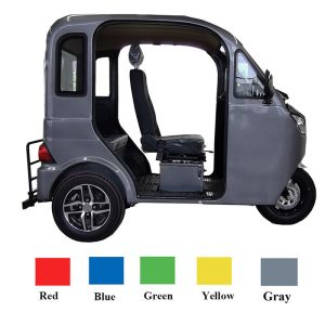 50km/H Electric Passenger Closed Tricycles