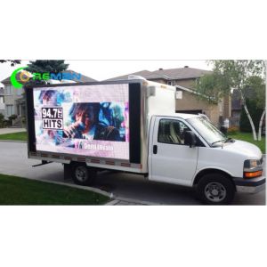 Quality Outside Full Color P8 Mobile LED Screen Rental Mbi5124 SMD 3535 Front Back IP65 for sale