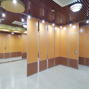 85MM Aluminum Frame Sound Proof Partitions Melamine Surface Movable Wall