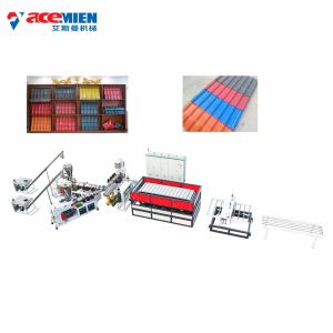 PLC Control 880mm Glazed PVC Roof Tile Machine 220KW