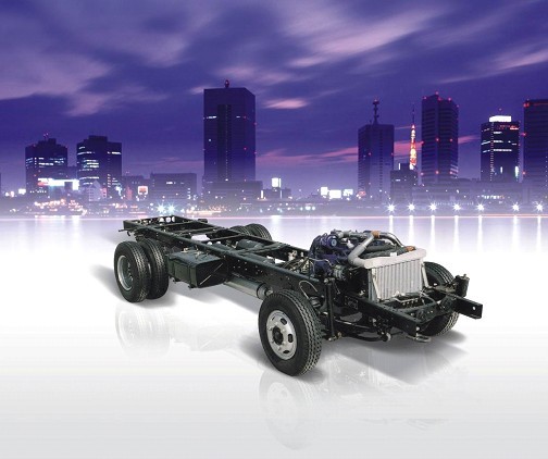 Buy 9m 180HP Dongfeng EQ6900KT Diesel Coach Bus Chassis For Sale at wholesale prices