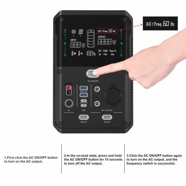 Buy OEM Li Ion Power Station 240v Portable Solar Power Generator With Night Vision System at wholesale prices