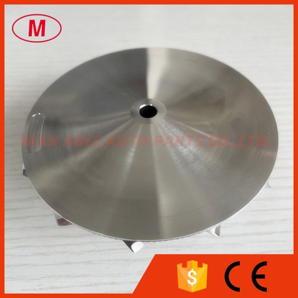 HX40 63.00/99.01mm 6+6 blades Turbocharger milling/aluminum 2618/billet compressor wheel