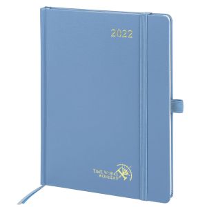 80GSM Two Page Weekly Planner Calendar 2023 Hard Leatherette Cover