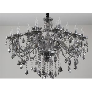 Multiple Light Source Adjustable Height 0.3m Vintage Candle Chandelier