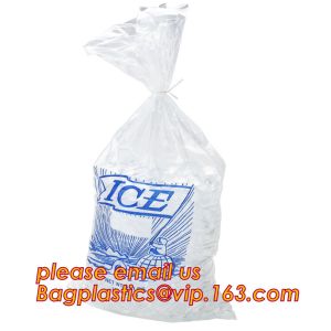 ICE BUCKET LINERS, FDA APPROVED, CLEAR BAG FOR GREAT DISPLAY, HEAVY DUTY, TUFF