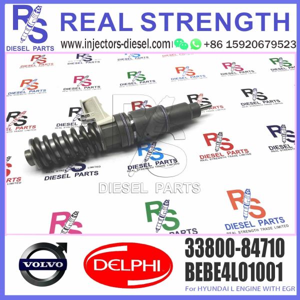 Diesel Fuel Injector BEBE4L01002 BEBE4L01102 For HYUNDAI L Engine Parts 33800-84710 fuel injector repair kit