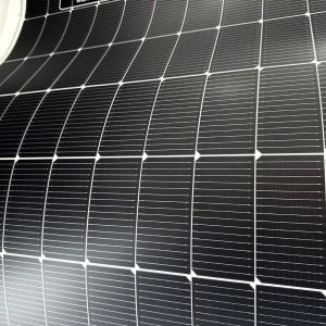 Flexible Transparent 580W Soft Solar Hybrid Inverter BIPV Module Photovoltaic