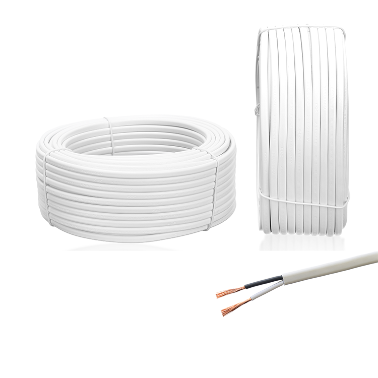2 Core 2x0.5mm2 VDE H03VVH2-F PVC Jacket LOW VOLTAGE Power Cable for House Insulated Oxygen-free Copper Wire Heating