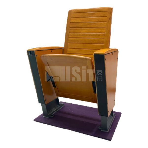 Buy Stackable Muslim Prayer Auditorium Theater Seating With Writing Board at wholesale prices