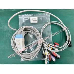 IEC Patient Cable 10 Strand Clamp For Mortara Q-Stress 60-00186-01 Compatible