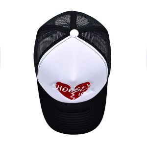 5 Panel All Seasons Pre-curved Trucker Cap With Custom Logo snapback trucker cap