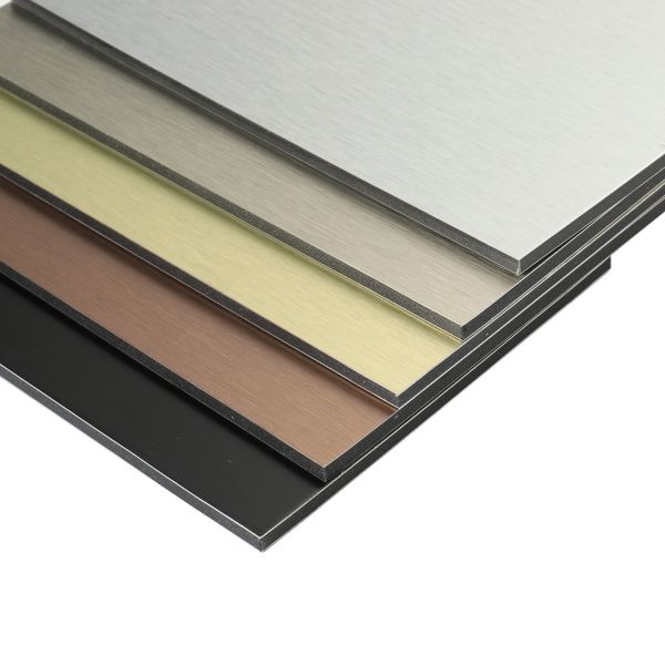 Buy Nontoxic Brushed Aluminum Composite Panel Heatproof Multipurpose at wholesale prices