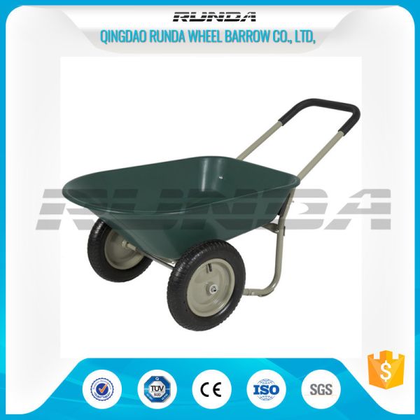 Buy Metal Painting Tray Heavy Duty Wheelbarrow 1.2mm Frame Tube 150kgs Load SGS at wholesale prices