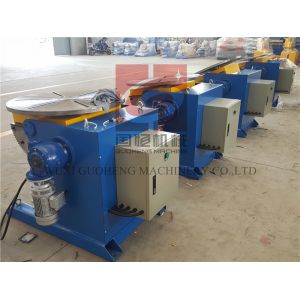 120degree 300KG Rotary Welding Positioner Turntable Table With Foot Pedal