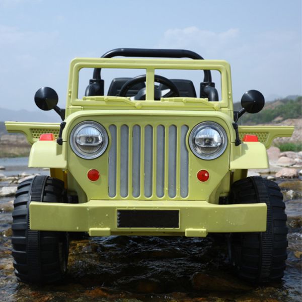 Plastic PP 6v*2 Electric 4 Wheels Uenjoy Ride On Toy Cars For Kids With Comfortable Seat