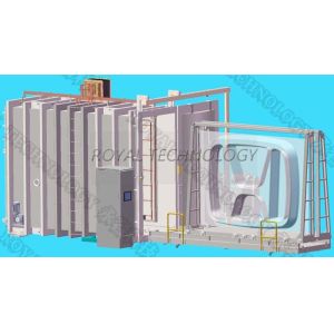 PMMA Car Logo Vacuum Metalizing Machine , Acrylic Automotive LOGO Billboard