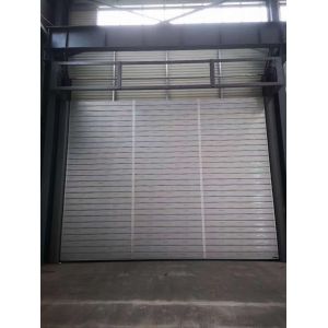 Resist Wind Install Outside 5000*7500MM High Speed Spiral Door