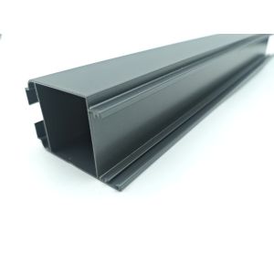 Powder Paint Kitchen Aluminum Profile , 6063 Aluminium Sliding Wardrobe Door