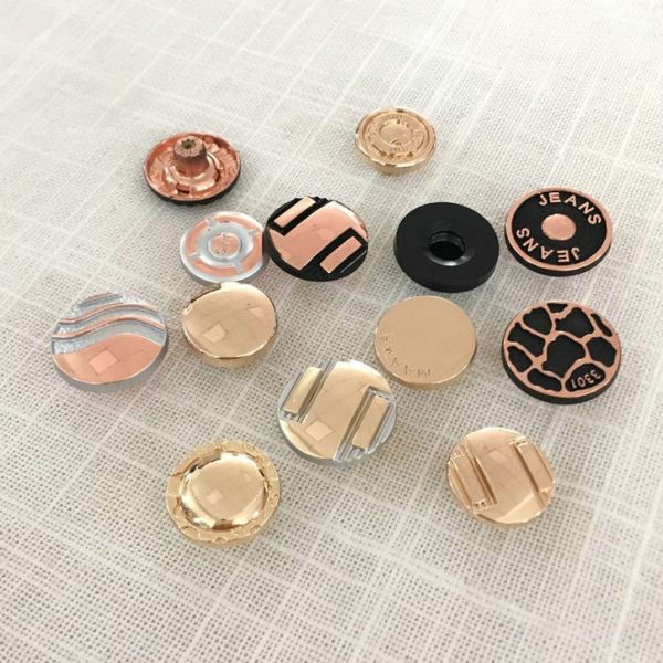 wholesale 17MM zinc alloy snap button cap gun metal button