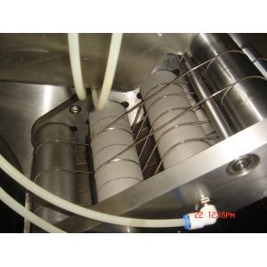 Brush , pump and die rolls Capsule Filling Machine / encapsulation equipment