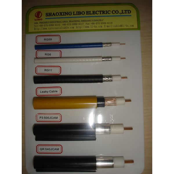 75 ohm RG6 Coaxial Cable Standard Shield Coaxial Cable CATV Cable with UL