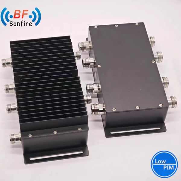 Low Pim -160dbc 4X4 617-3800MHz RF Hybrid Combiner for Customized Black DIN-F/4