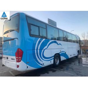 55 Seats Yutong ZK6122HQ Used Coach Bus With Air Conditioner