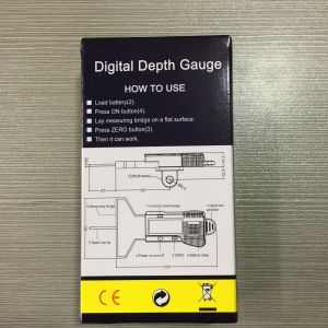 Digital Tire Tread Depth Gauge, Digital Depth Gauge, Ultrasonic Flaw Detector