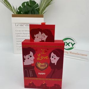 Custom Wholesale Unique Styling Two Drawers Packaging Boxes Valentines Day