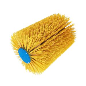 Quality Ergonomic Cattle Scratcher Brush Roller 50cm PP Nylon Material for sale
