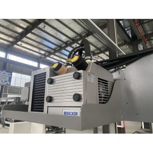 10000pcs/H Front Feeder Litho Flute Laminator Machine Synchronous Servo Driven