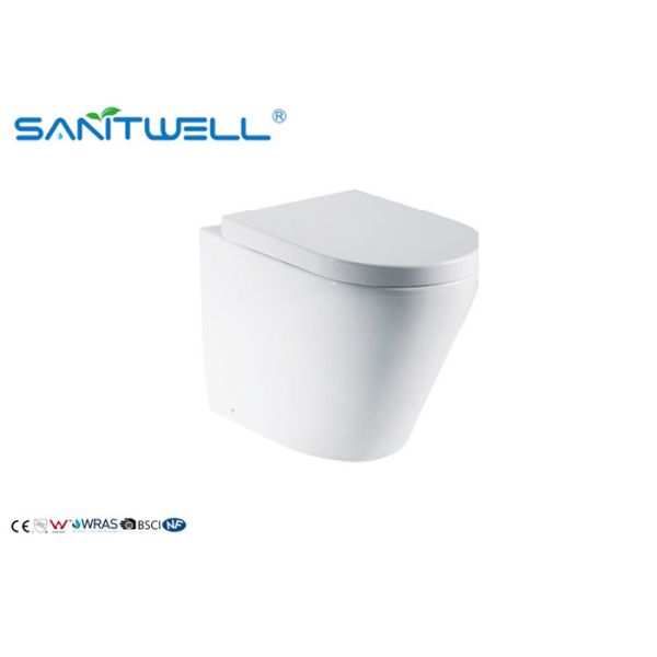 Round P trap SWA1321F Wall Faced Toilet Washdown WC Two Piece Fitting Watermark