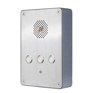 Vandal Resistant Lift Emergency Phone , Full Duplex Elevator Intercom