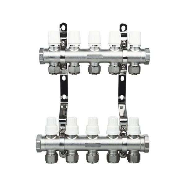 Buy OEM Water Distribution Manifold Customized Brass Valve Manifold at wholesale prices