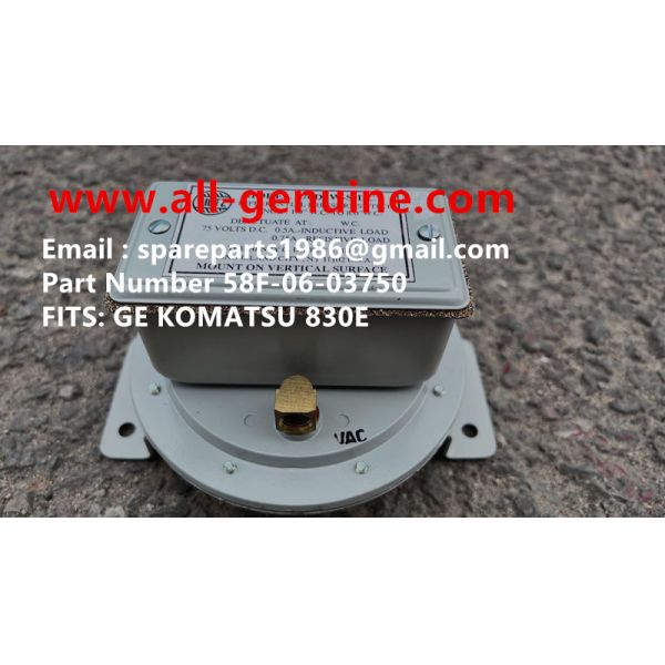 58F-06-03750 SWITCH GE TEREX UNIT RIG BUCYRUS MT4400AC MT5500 MT3600 NTE240 NTE260 NHL DUMP TRUCK HAULER MINING